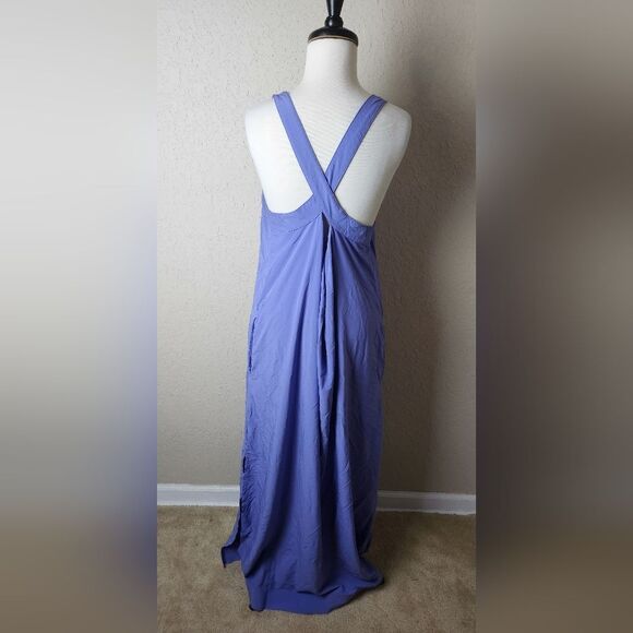 Athleta Arrival Maxi Dress Dark Adonis Blue Size XL - Picture 4 of 7